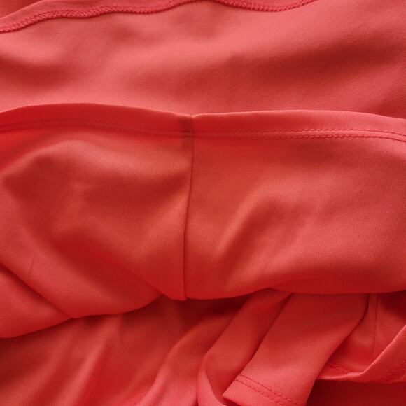 Lulus Great Things  Mini Dress Size XL Coral Ruffle Lined Party Evening Chic - Picture 8 of 10